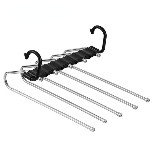 9-layer trouser rack, space-saving clothing rack