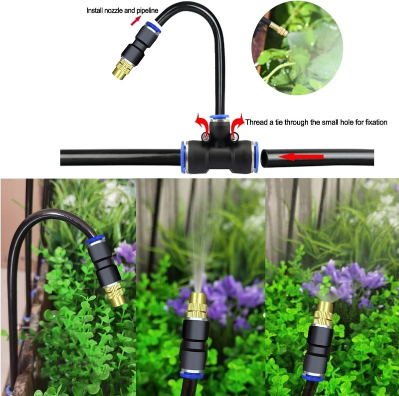 360° Curved Garden Automatic Irrigation System