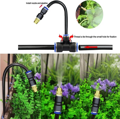 360° Curved Garden Automatic Irrigation System