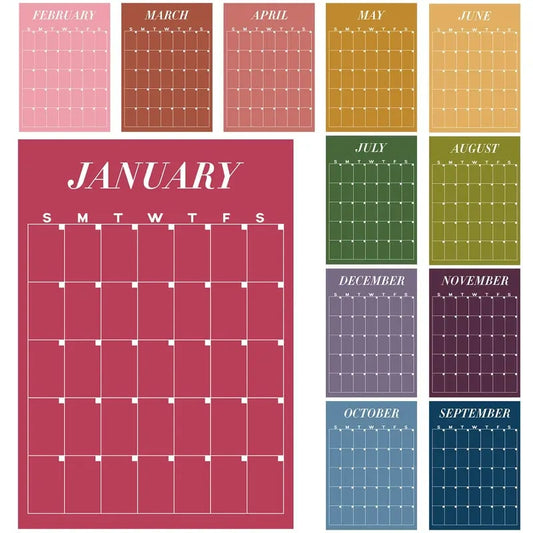 ✨ 📚 Back to School with This Large Wall Calendar ✨