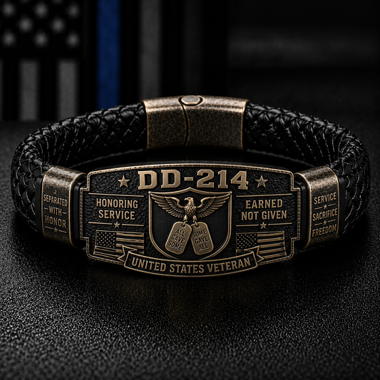 ❤️ Honor Veterans with This Handmade Tribute Bracelet ✨