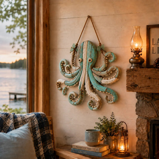 ⏰Last day Promotion 🔥-Lighted Coastal Fish Wall Decor🌊